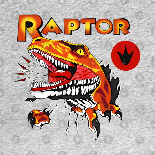 Enid's Raptor Shirt by Viper Vintage